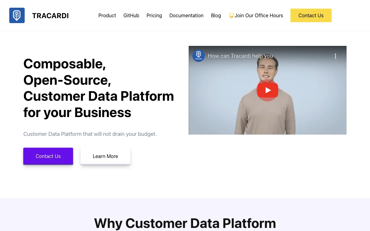 Tracardi: Affordable Open-Source Customer Data Platform