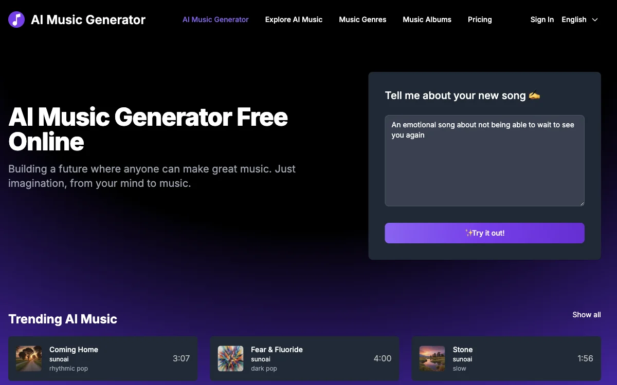 Unleash Your Musical Creativity with AI Music Generator