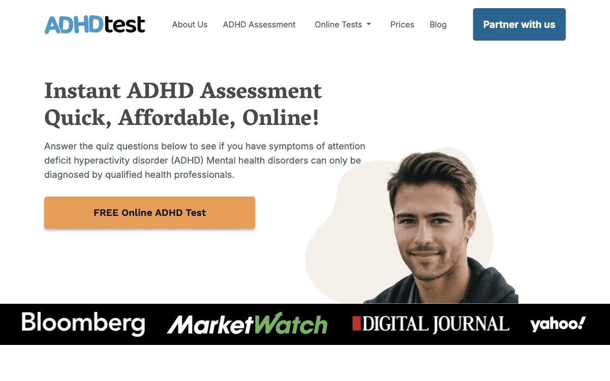 Comprehensive Online ADHD Test with ADHDtest.ai