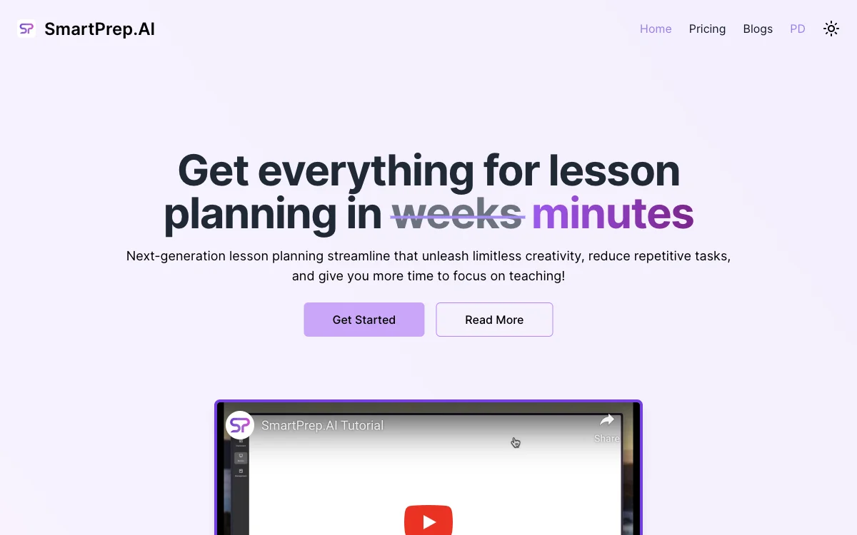 SmartPrep.AI: The Ultimate AI Lesson Plan Generator for Educators