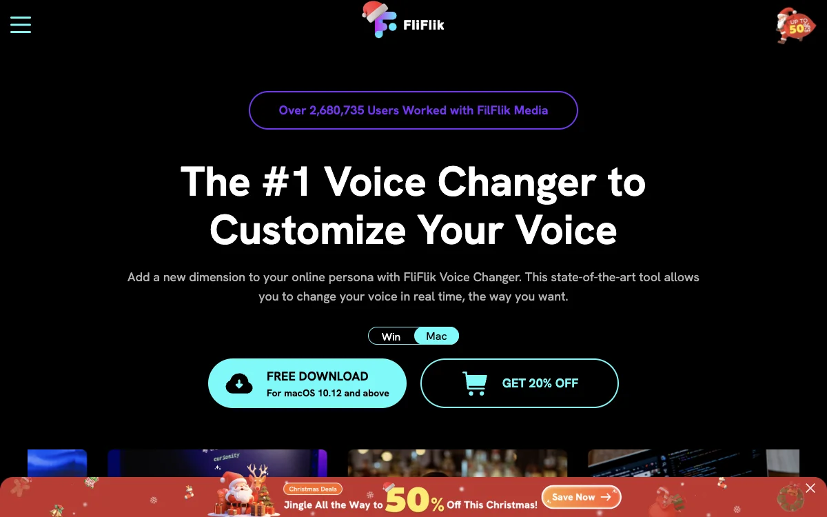 FliFlik Voice Changer: تغيير الصوت في الوقت الحقيقي والاستمتاع بجميع الميزات