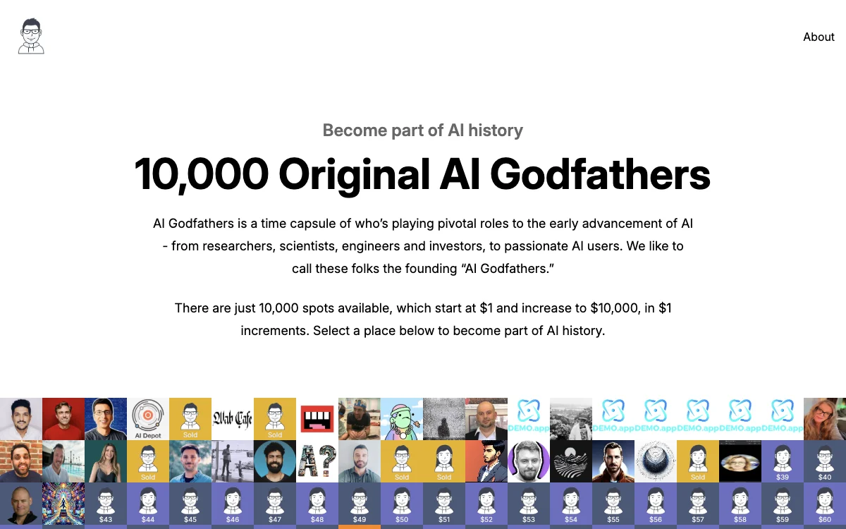 Be Part of AI History with 10,000 Original AI Godfathers