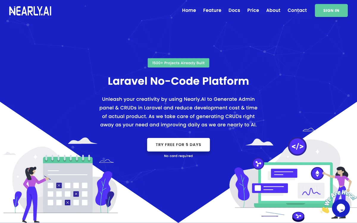 Nearly.AI: The Ultimate Laravel No-Code Platform for Quick Development and Cost Savings