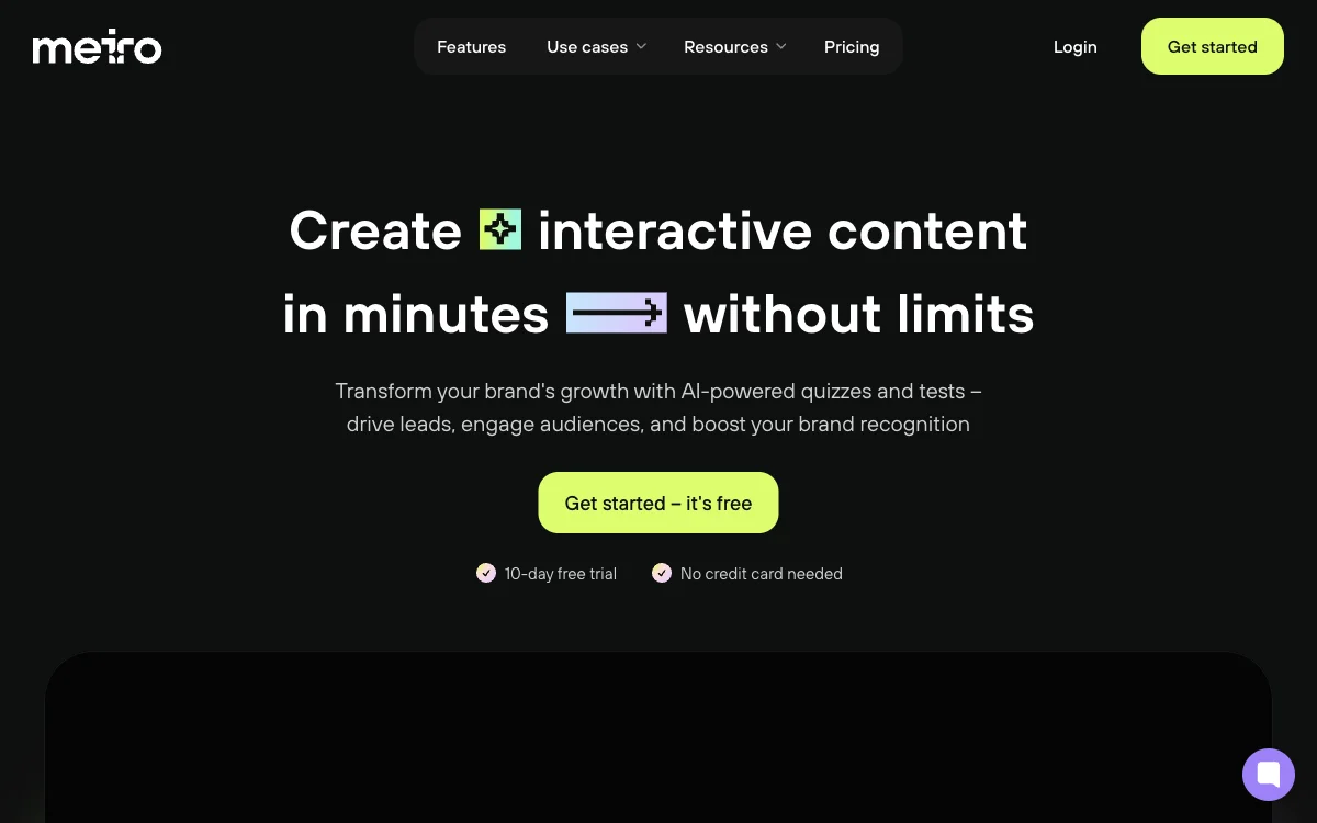 Meiro: Revolutionize Content with AI-Powered Tests & Quizzes