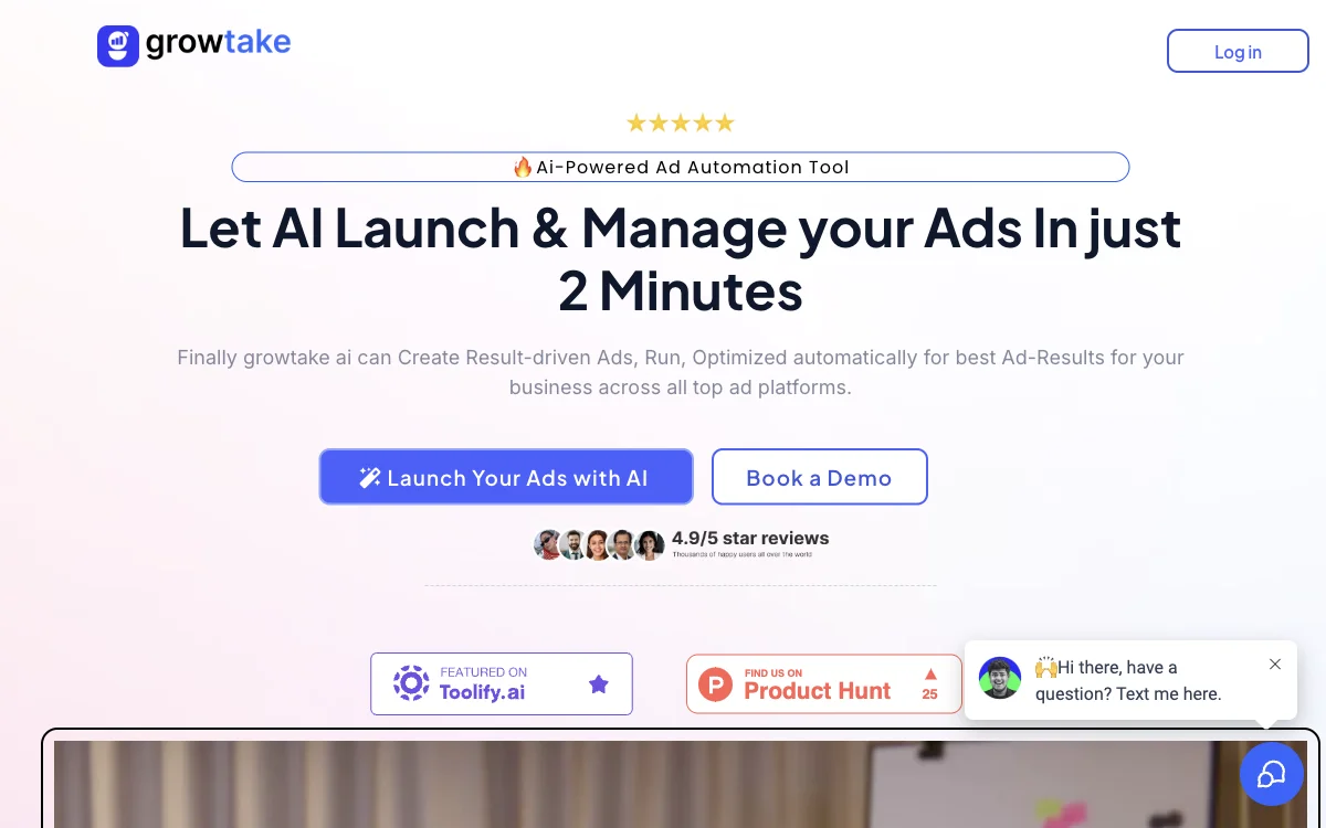 Growtake AI Ads: Tối ưu hóa Quảng cáo