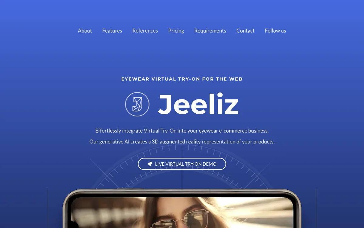 Jeeliz Eyewear Virtual Try-on: Tạo Trải nghiệm Thử ảo 3D cho Mắt Kính