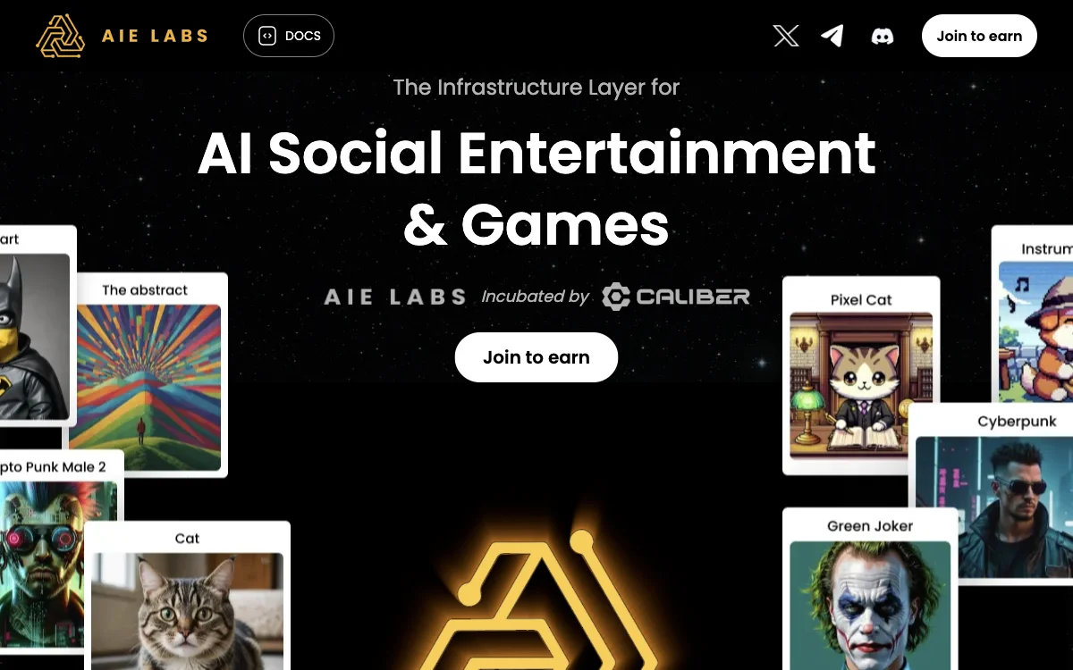 AIE Labs - Revolutionizing Social Entertainment & Games with AI Infrastructure