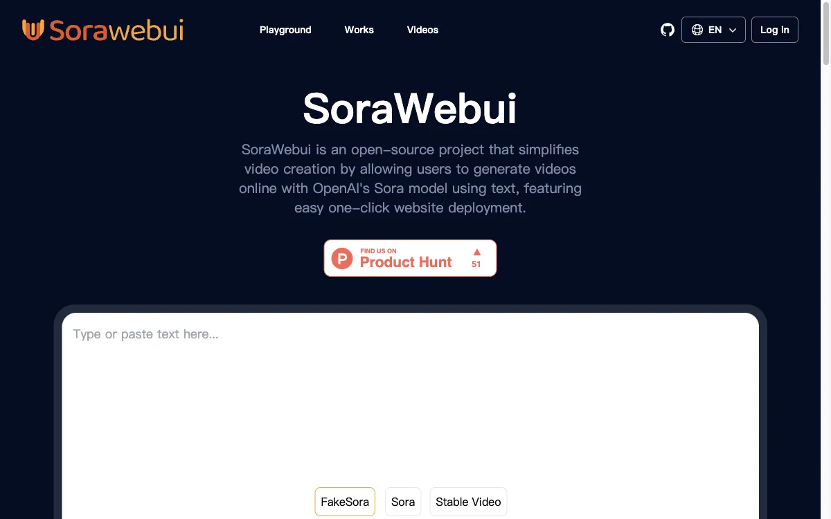 SoraWebui: Open Source Text-to-Video Webui with OpenAI's Sora Model for Easy Video Creation