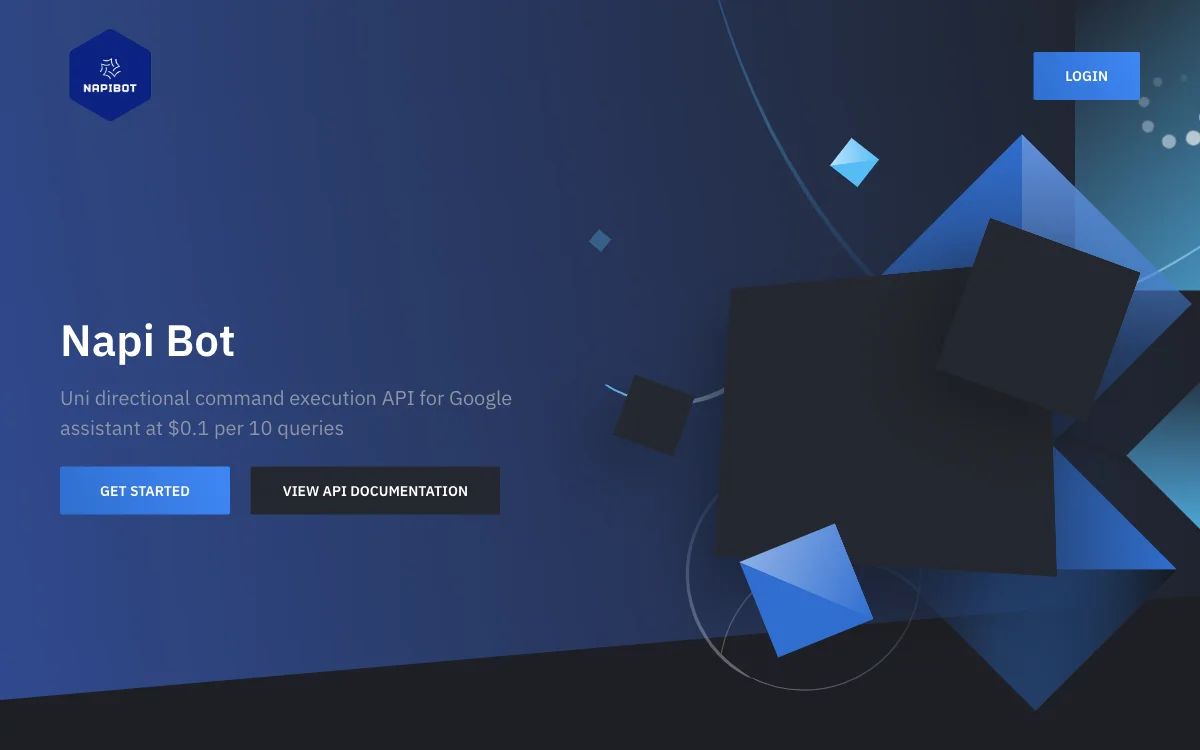 Napi Bot - API Thực Thi Lệnh Đơn Chiều Cho Trợ Lý Google