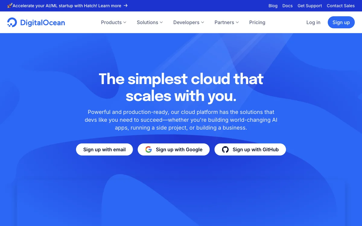 DigitalOcean: 개발자를 위한 최적의 클라우드 인프라