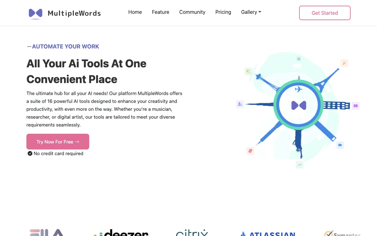 MultipleWords: Your All-in-One AI Platform for Creativity and Productivity