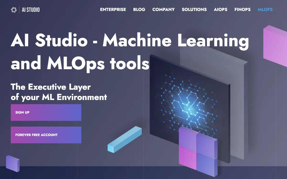 AI STUDIO：助力企业的机器学习与 MLOps 工具