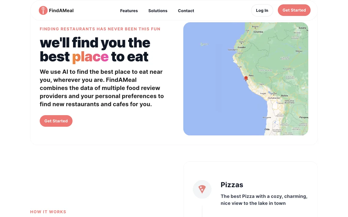 FindAMeal: AI-Powered Search for the Best Dining Spots