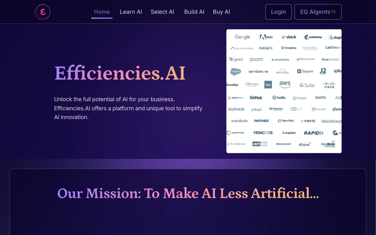 Efficiencies.AI：释放企业 AI 全部潜能