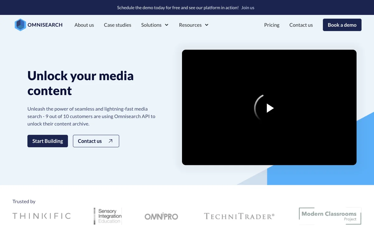 Omnisearch: Unlock Your Media Content with AI-Powered Search