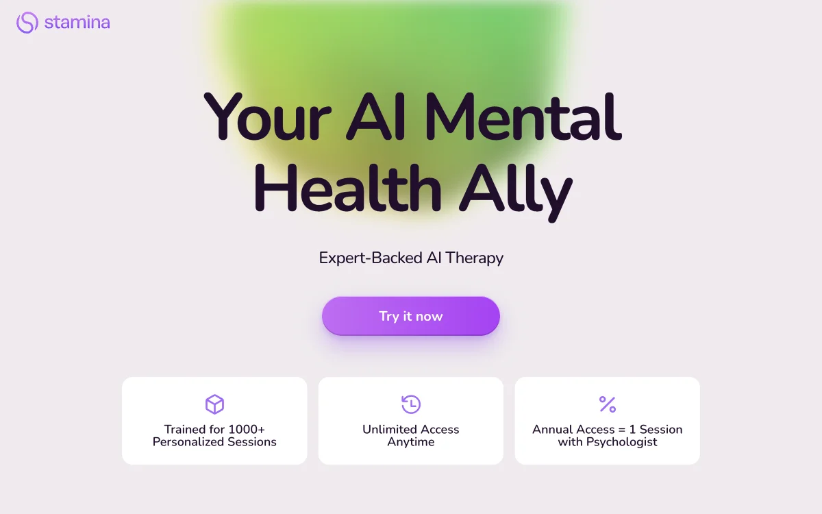 Expert-Backed AI Therapy for Your Mental Well-being