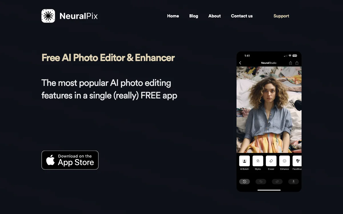 NeuralPix by NeuralCam - Free AI Photo Editor & Enhancer