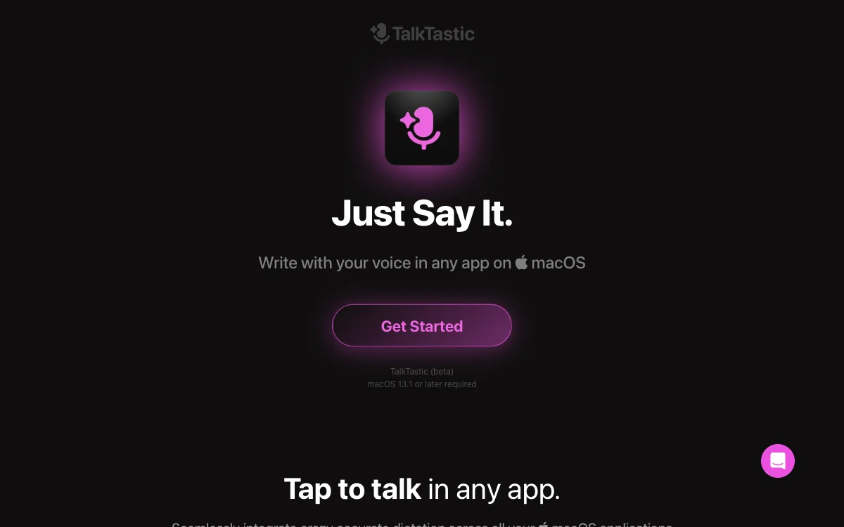 TalkTastic: Transform Your macOS Communication