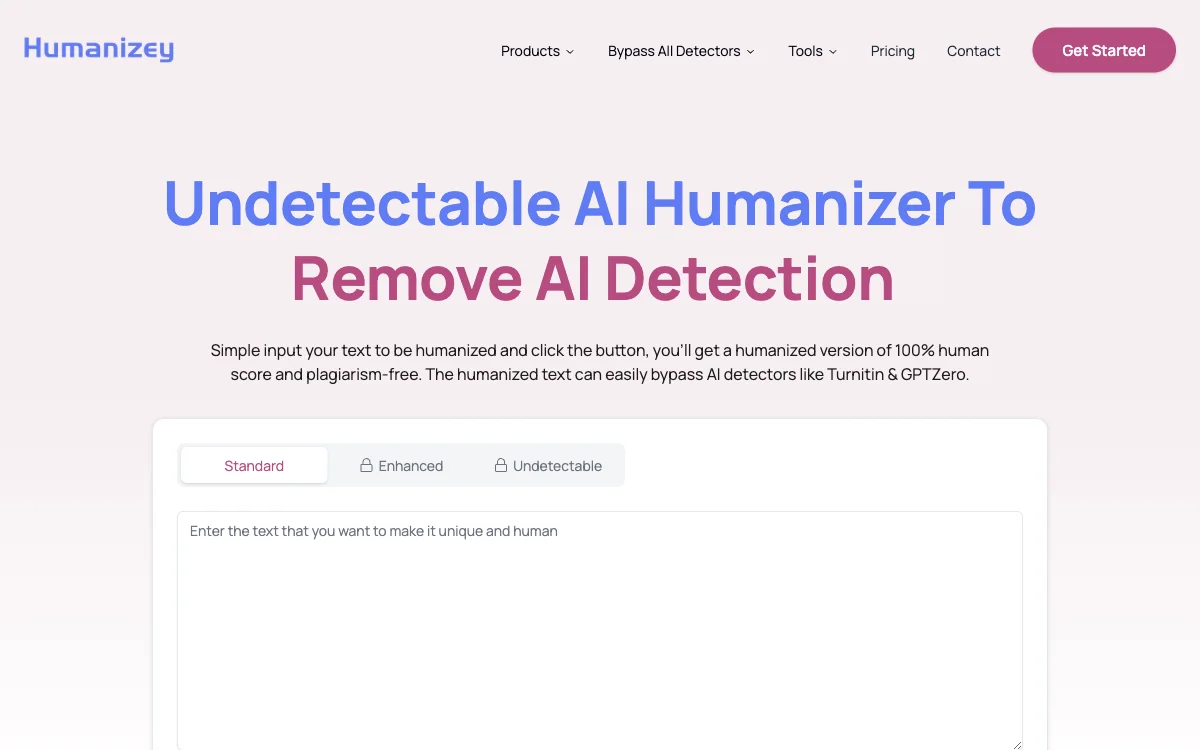 Humanizey AI: Bypass AI Detectors with Ease