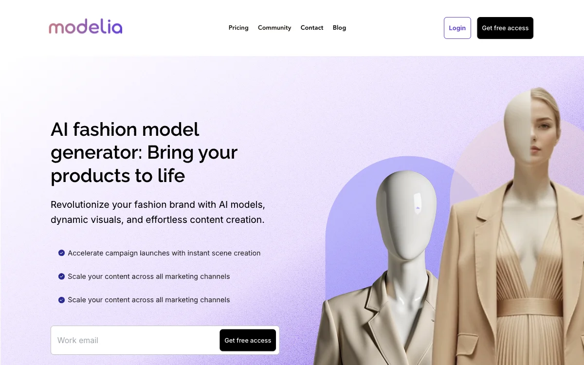 Modelia: The Ultimate AI Fashion Model Generator for Boosting Sales and Cutting Costs