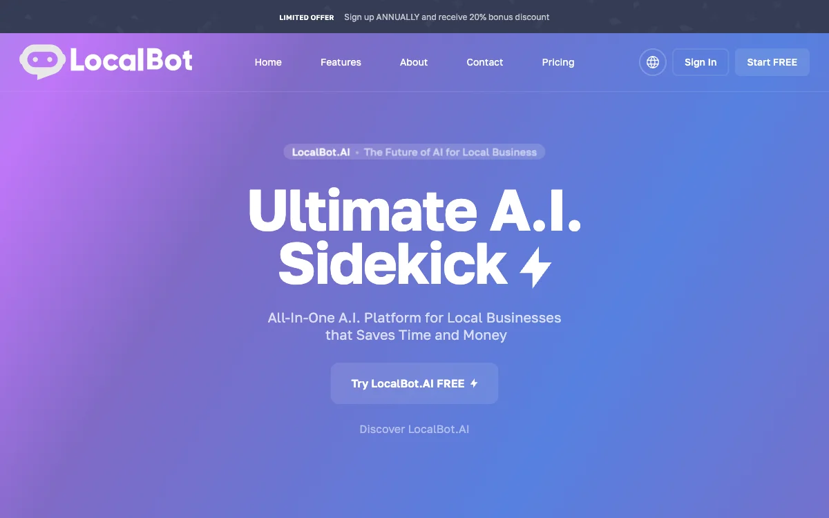 LocalBot.ai: Empowering Local Businesses with AI