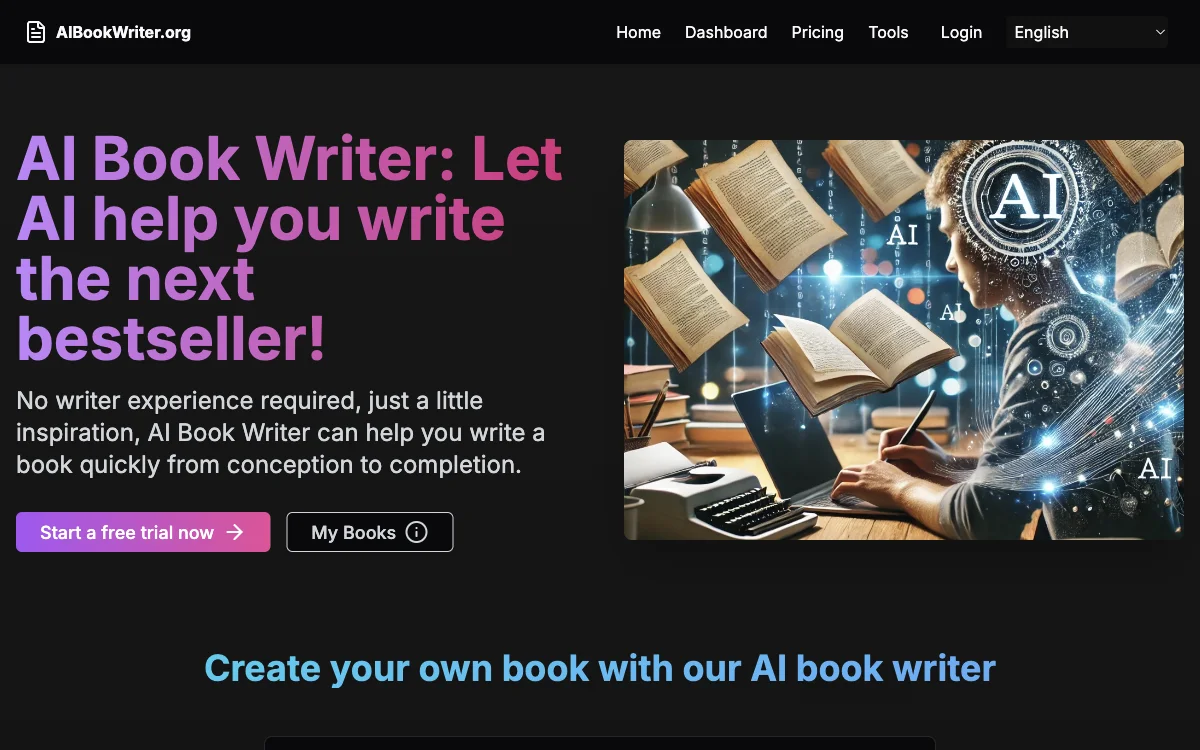 AI Book Writer: Harness AI to Write Your Book with Ease