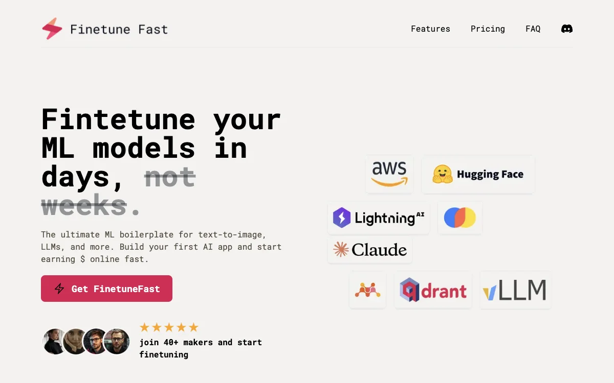 FinetuneFast: Accelerate Your AI Model Development