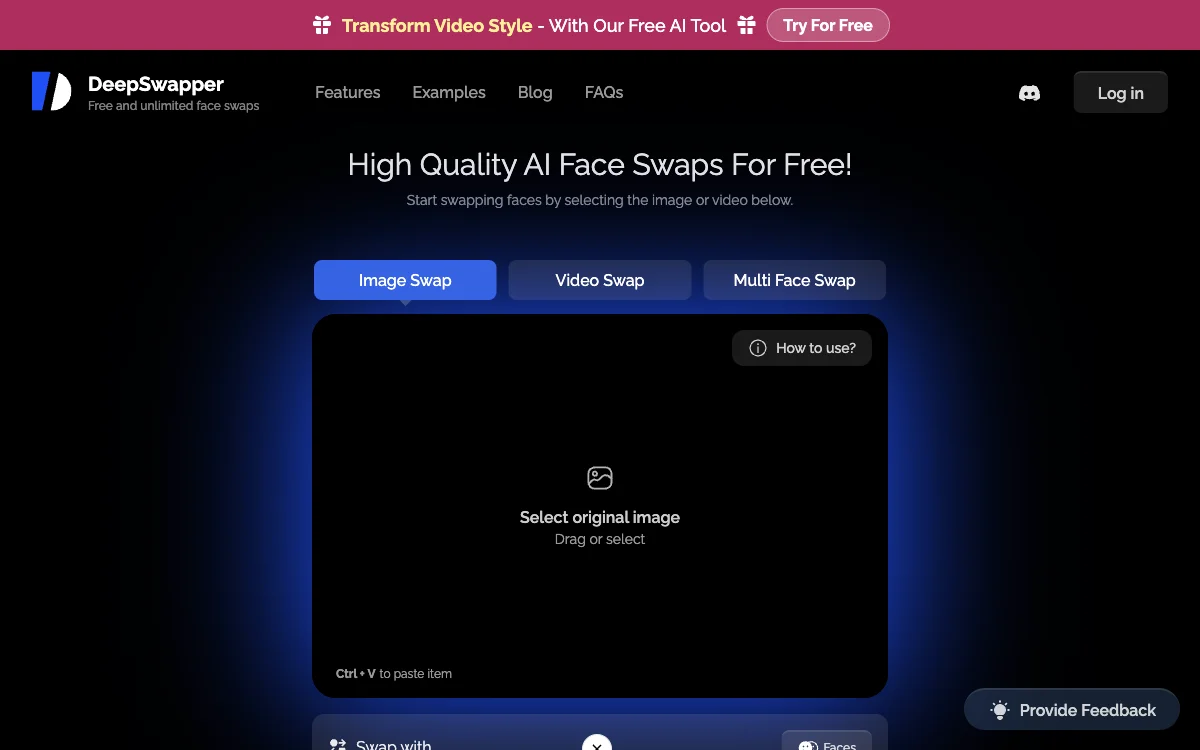 DeepSwapper: Transform Photos & Videos with AI Face Swaps