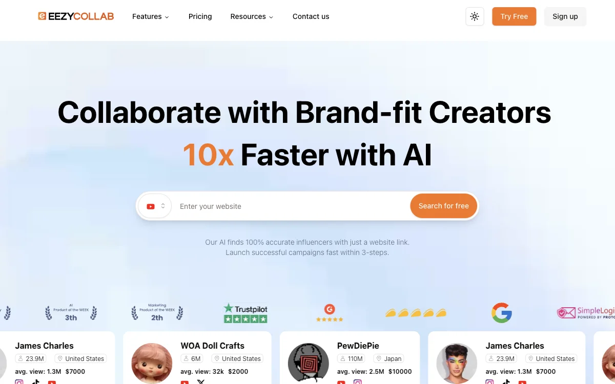 EezyCollab: Boost Your Influencer Marketing with AI