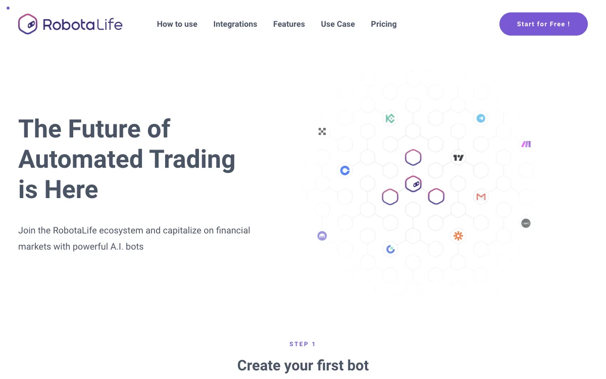 RobotaLife: AI-Powered Crypto Trading Bot for Maximum Profits