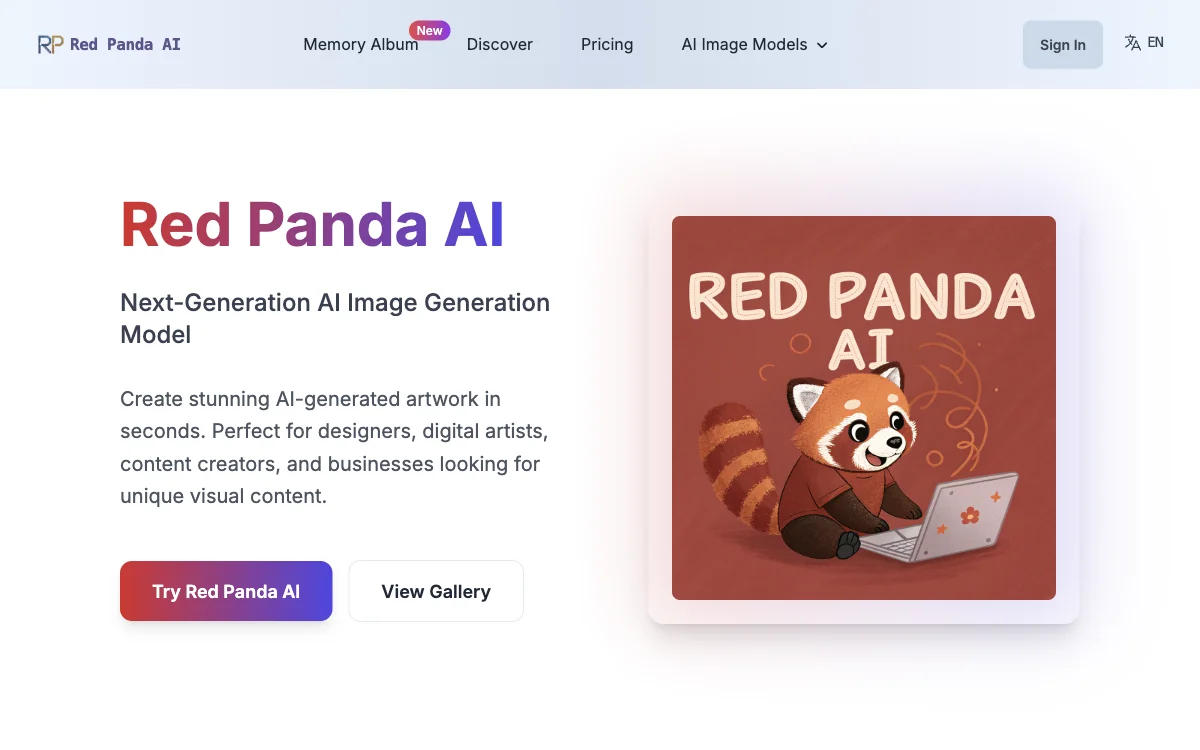 Red Panda AI: Unleashing Creativity in Image Generation