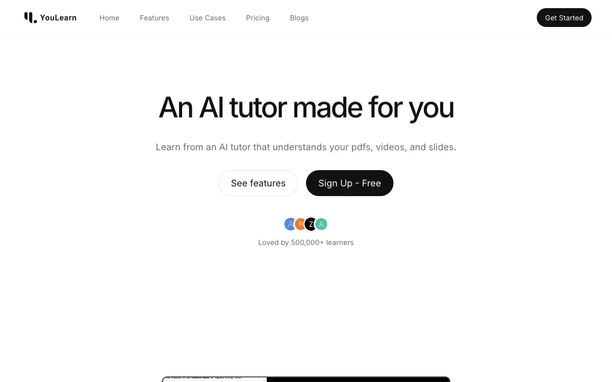 YouLearn: The Ultimate AI Tutoring Experience