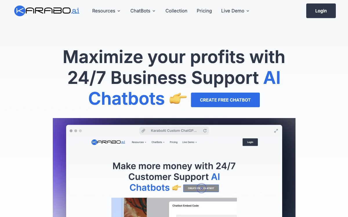 KaraboAI: Custom Chatbots for Enhanced Business Communication