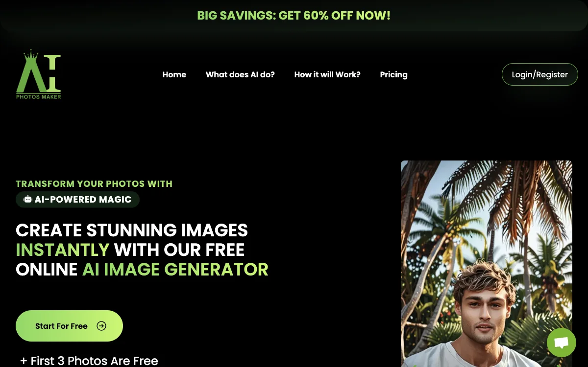 AI Photo Maker: Transform Photos with AI Generator