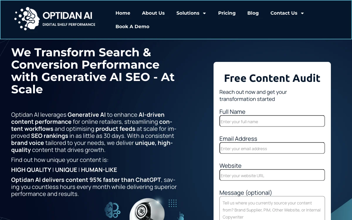 Optidan AI: Revolutionizing SEO with AI-Powered Tools