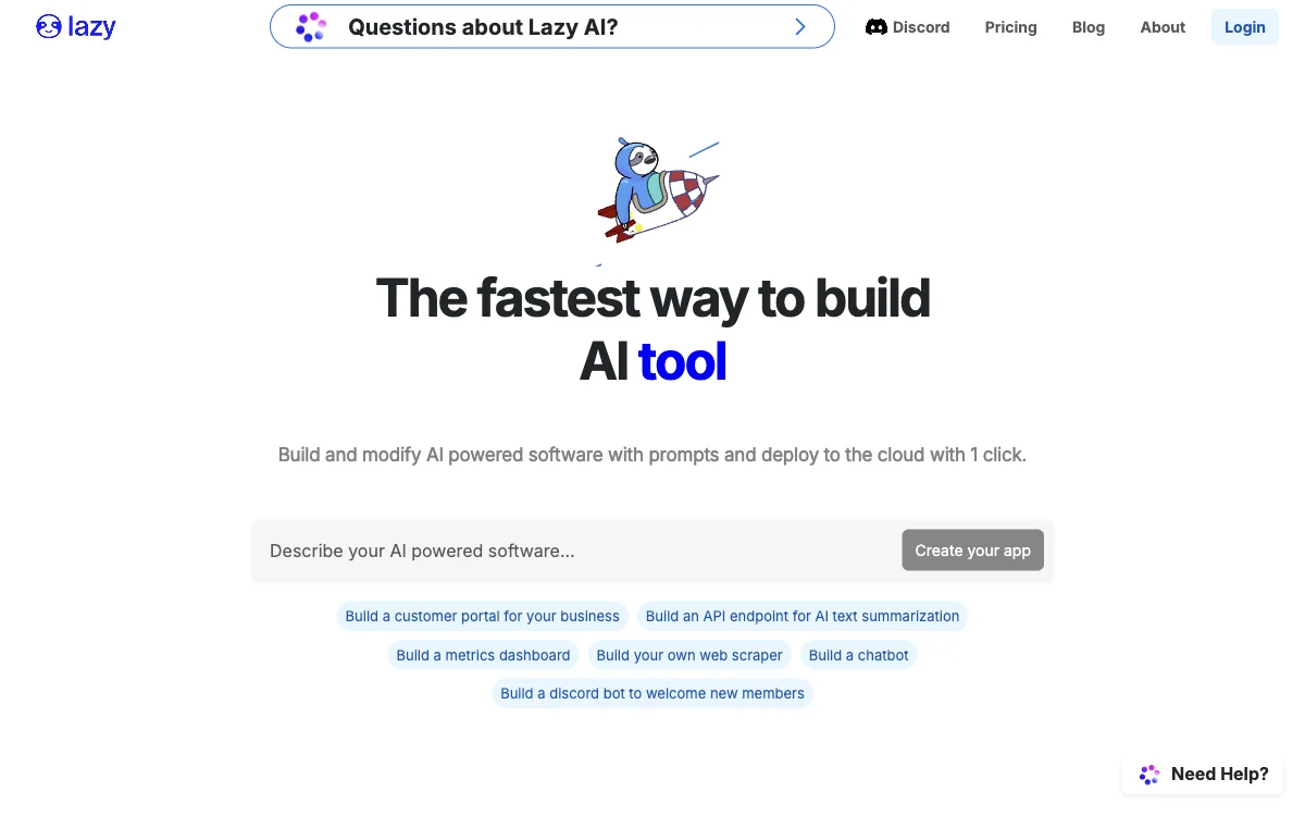 Lazy AI - Khơi nguồn Sáng Tạo Phần Mềm