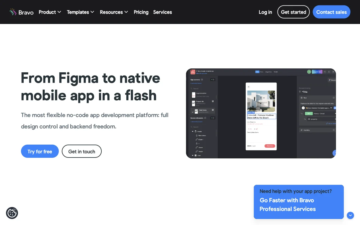 Bravo Studio: Design-first, No-code Mobile App Development for Effortless App Creation