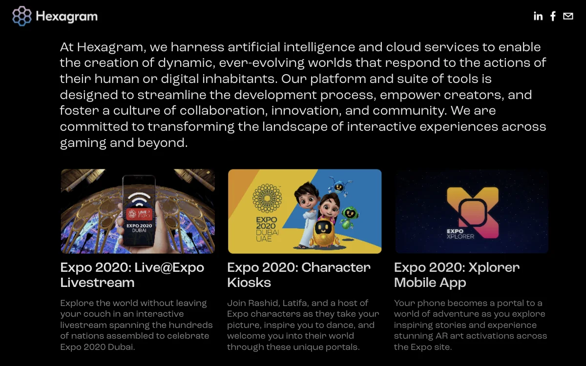 Hexagram: Transforming Interactive Experiences with AI Power