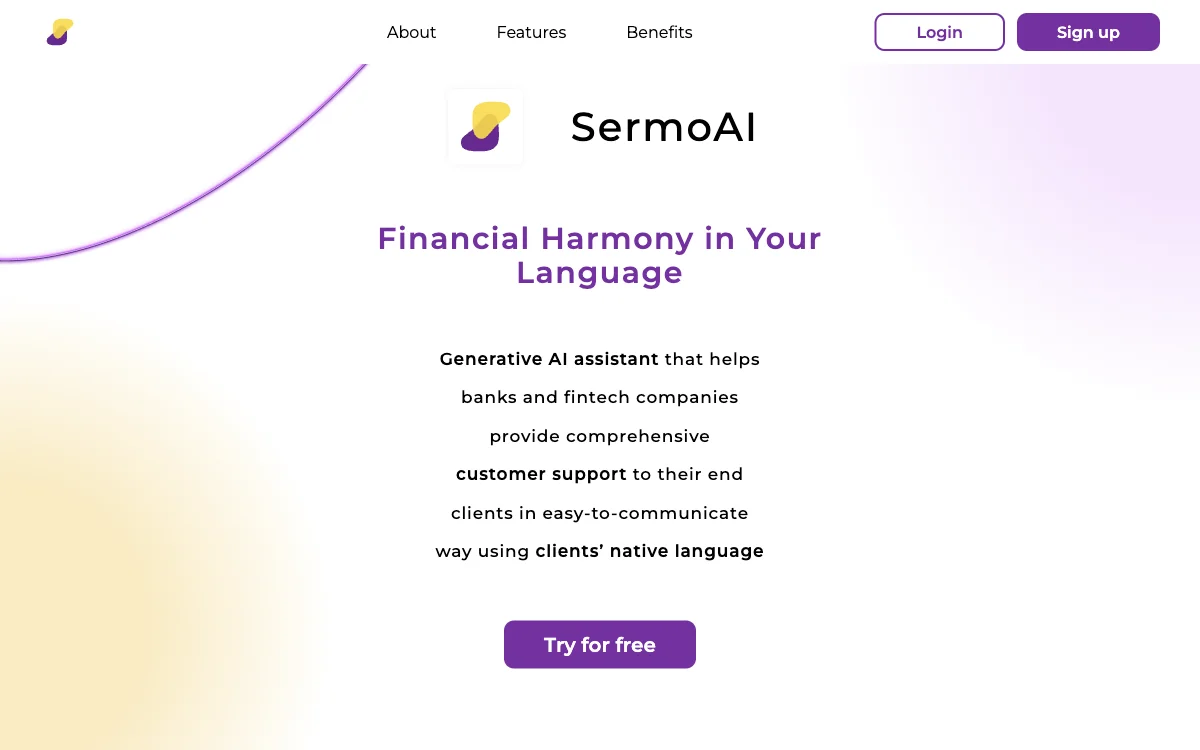 SermoAI: Transforming Banking with AI Chatbot