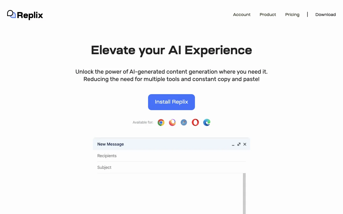 Replix AI: Enhance Your Online Presence and Save Time