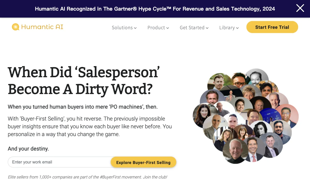 Unleash the Power of Buyer-First Selling with Humantic AI