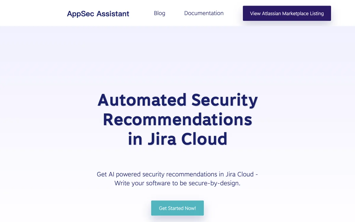 AppSec Assistant: Enhancing Cybersecurity with AI