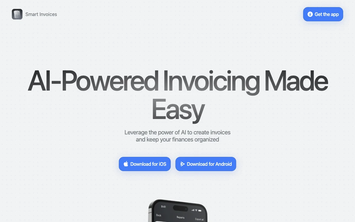 Smart Invoices: AI-Powered Invoicing for Effortless Financial Management