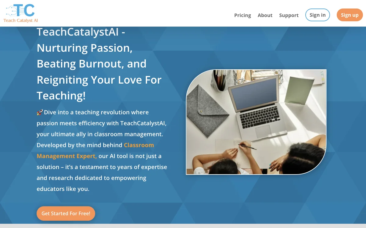 Teach Catalyst AI: Revolutionizing Education with AI-Powered Tools