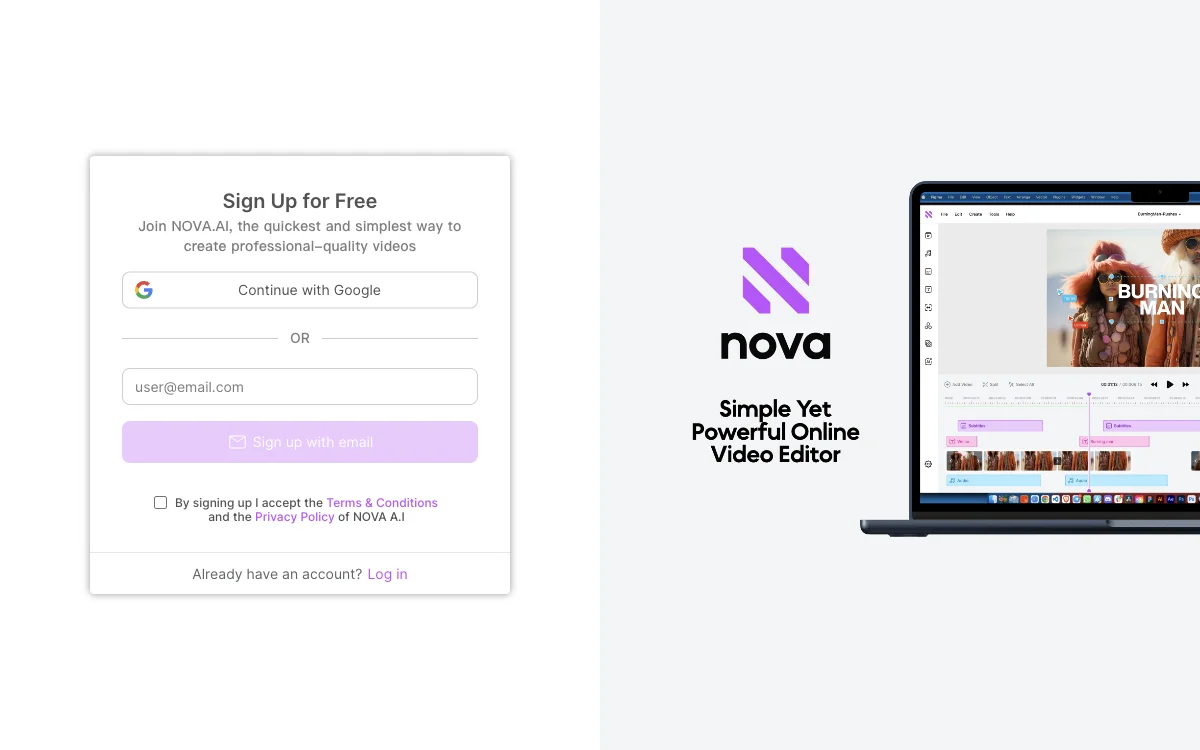 NOVA.AI: Cách Tạo Video Chất Lượng Chuyên Nghiệp Đơn giản và Nhanh