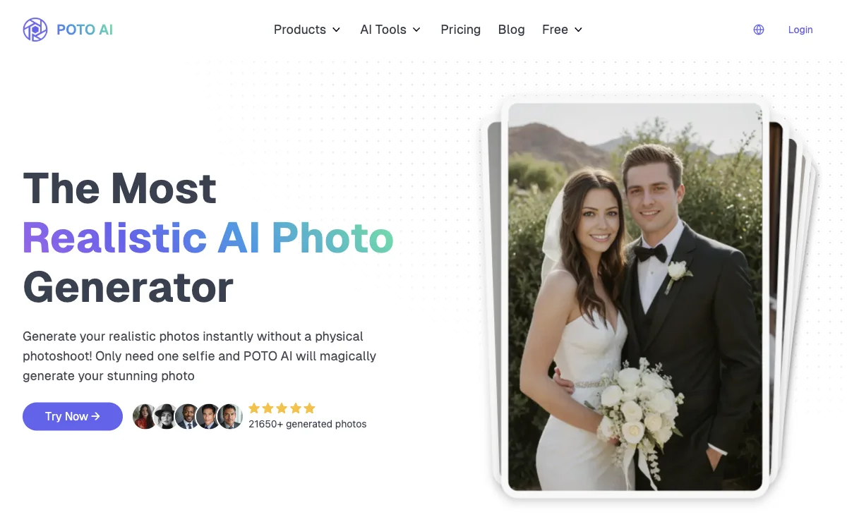 POTO AI: The Ultimate AI Photo Generator for Stunning Photos