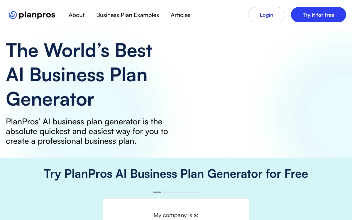 PlanPros AI: Revolutionizing Business Planning