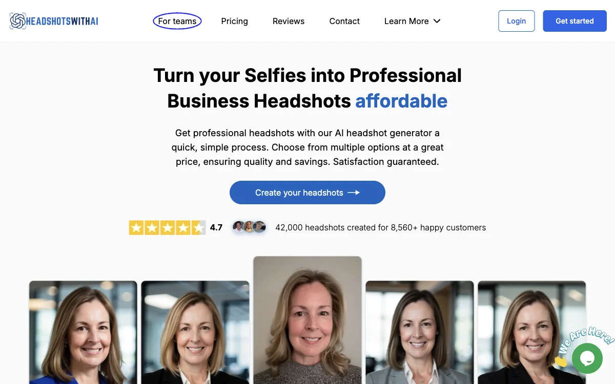 Elevate Your Image with HeadshotsWithAI: Professional Headshots Online