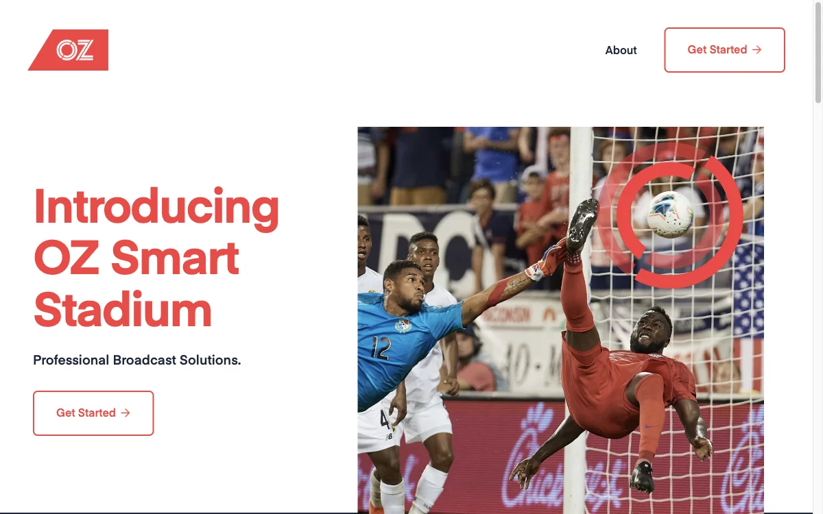 OZ Smart Stadium - Giải pháp phát sóng tuyệt vời cho thể thao