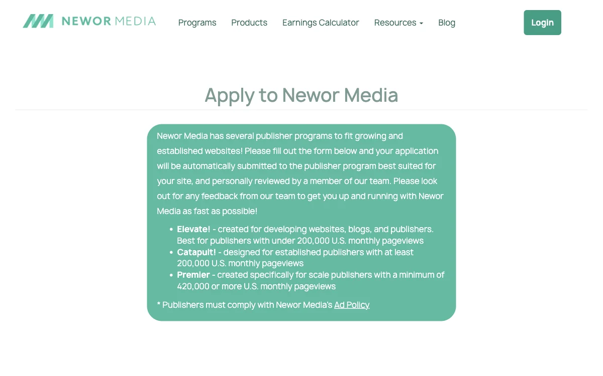 Newor Media: Professional Ad Management for Publishers